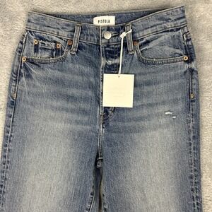 pistola High-Rise Light Blue Jeans